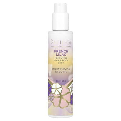 Парфюмированный мист для волос и тела, французская сирень, 6 fl oz (177 ml)