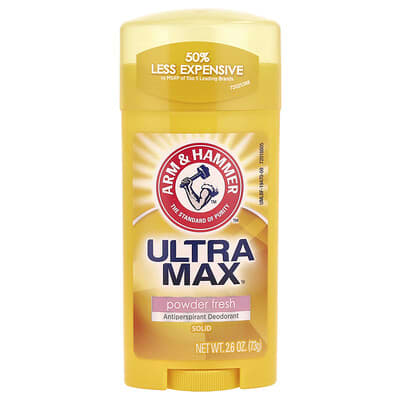 UltraMax™, Antiperspirant Deodorant, Solid, Powder Fresh, 2.6 oz (73 g)