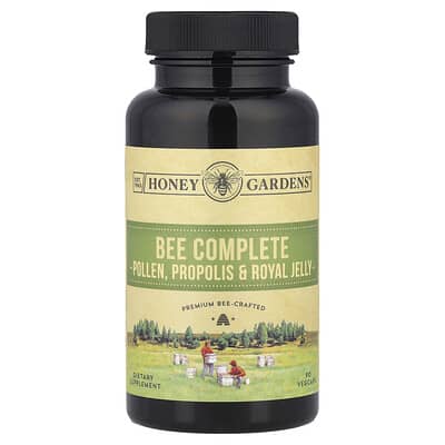 Zand Bee Complete, пыльца, прополис и маточное молочко, 90 вегетарианских капсул