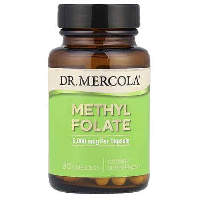 Methyl Folate, 5,000 mcg, 30 Capsules