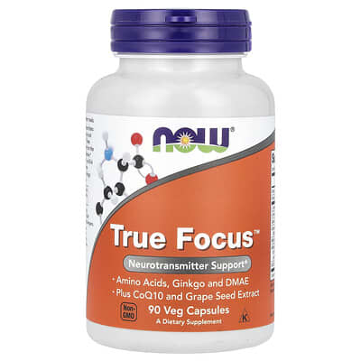 True Focus, 90 вегетарианских капсул