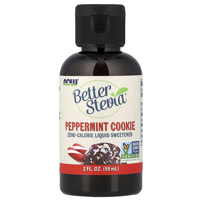 Подсластитель жидкий Better Stevia® Peppermint Cookie 2 fl oz (59 ml)