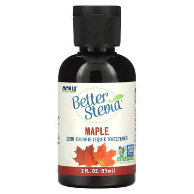 Подсластитель Better Stevia, Zero-Calorie Liquid Sweetener, Maple, 2 fl oz (59 ml)