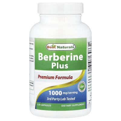 Berberine Plus, 120 Capsules