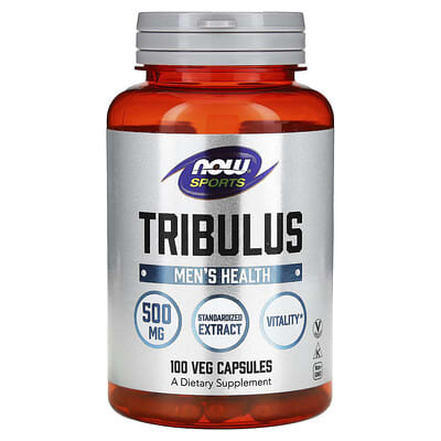 Спортивный Трибулус, для мужского здоровья, 500 mg, 100 вегетарианских капсул