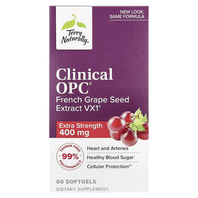Clinical OPC®, 400 mg, 60 мягких капсул