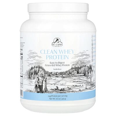Чистый сывороточный протеин, ваниль, 16 oz (453 g)