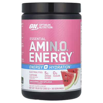 Энергетическая добавка Essential Amin.O. Energy®, Watermelon Splash, 10.05 oz (285 g)