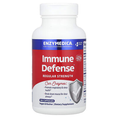Immune Defense®, стандартная дозировка, 180 капсул