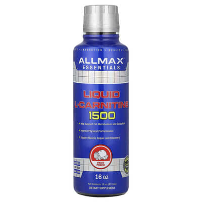 Жидкий L-карнитин 1500, фруктовый пунш, 16 oz (473 ml)