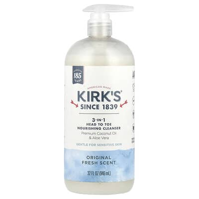 Очищающее средство 3-In-1 Head To Toe Nourishing, Original Fresh, 32 fl oz (946 ml)