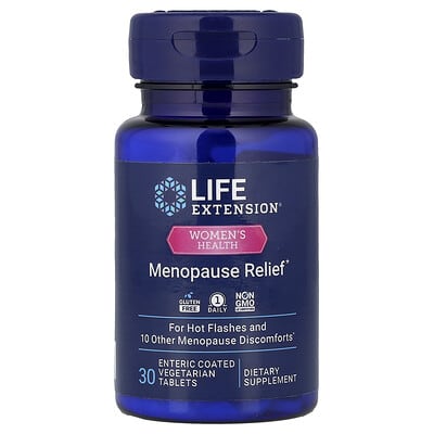 Women's Health, Menopause Relief, 30 Enteric Coated Vegetarian Tablets