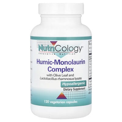 Комплекс Humic-Monolaurin, 120 вегетарианских капсул