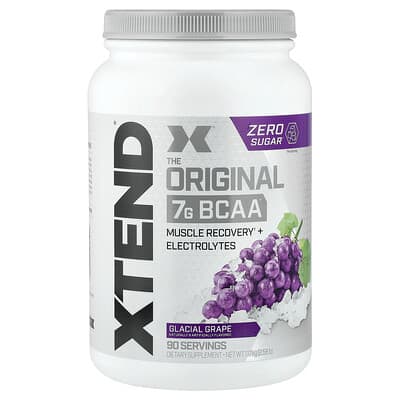 XTEND 7G BCAA, Glacial Grape, 2.58 lbs (1.17 kg)