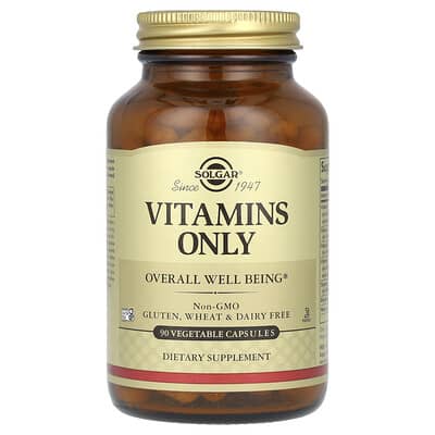Solgar Vitamins Only, 90 растительных капсул