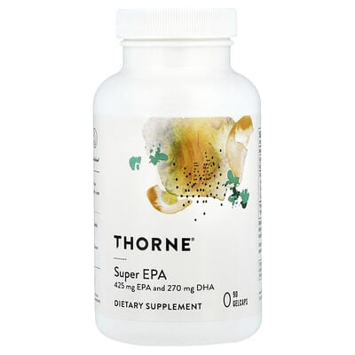 Thorne Super EPA, 90 гелевых капсул