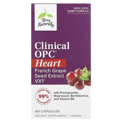 Clinical OPC, Heart, 60 капсул
