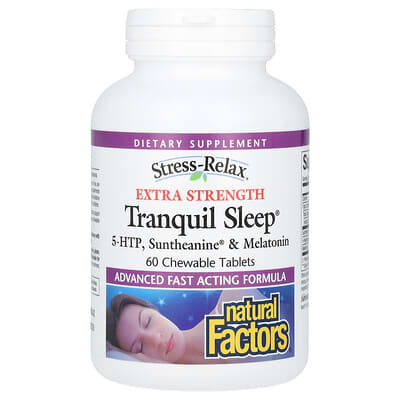 Stress-Relax, Tranquil Sleep, 60 жевательных таблеток