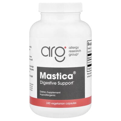 Mastica®, поддержка пищеварения, 240 вегетарианских капсул (0.5 g на капсулу)