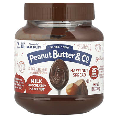 Hazelnut Spread, Milk Chocolatey Hazelnut, 13 oz (369 g)