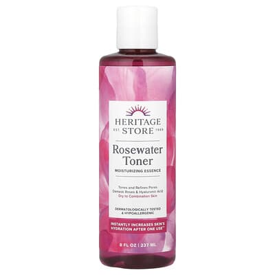 Тоник с розовой водой, 8 fl oz (237 ml)