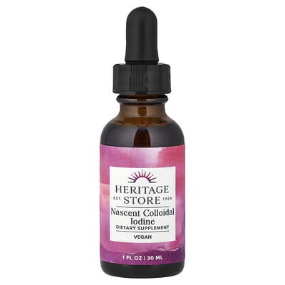 Коллоидный йод Nascent, 1 fl oz (30 ml)