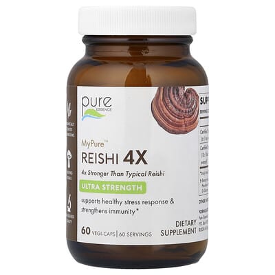 MyPure™, Reishi 4X, Ultra Strength, 60 капсул