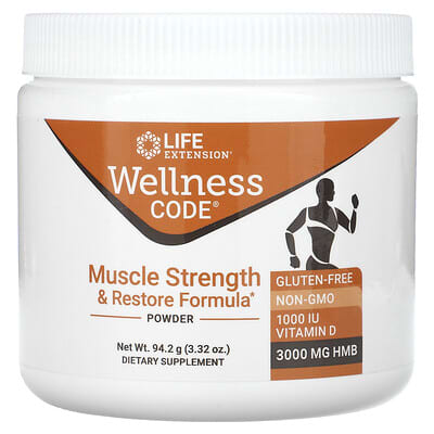 Порошок Wellness Code Muscle Strength & Restore Formula 3.32 oz (94.2 g)