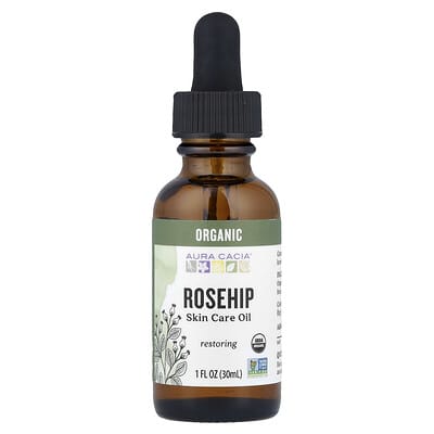 Skin Care Oil, Organic Rosehip, 1 fl oz (30 ml)