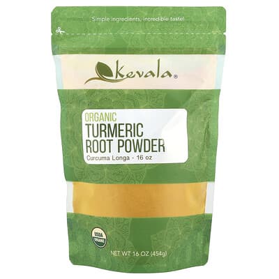 Organic Turmeric Root Powder, 16 oz (454 g)