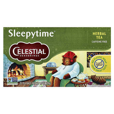 Травяной чай Sleepytime®, без кофеина, 20 чайных пакетиков, 1 oz (29 g)
