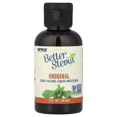 Better Stevia®, Zero-Calorie Liquid Sweetener, Original, 2 fl oz (59 ml)