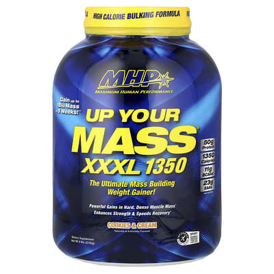 Up Your Mass® XXXL 1350, печенье с кремом, 6 lbs (2,720 g)