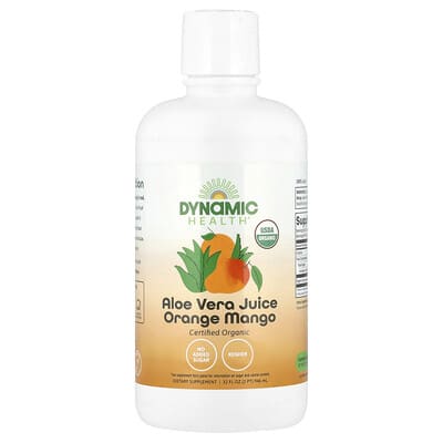 Сок алоэ вера, апельсин-манго, 32 fl oz (946 ml)
