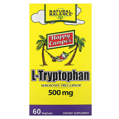 Natural Balance L-Tryptophan, 60 капсул
