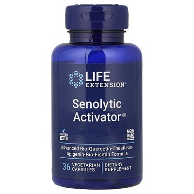 Senolytic Activator®, 36 вегетарианских капсул