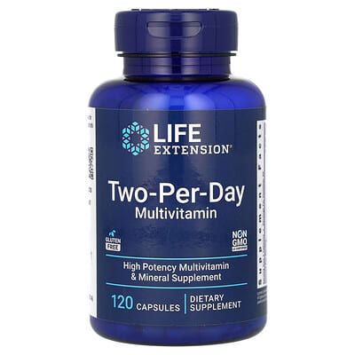 Мультивитамины Two-Per-Day, 120 капсул