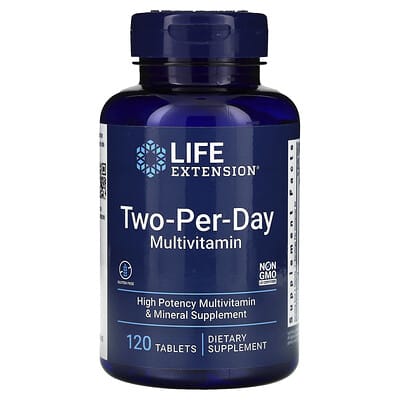 Мультивитамины Two-Per-Day, 120 таблеток