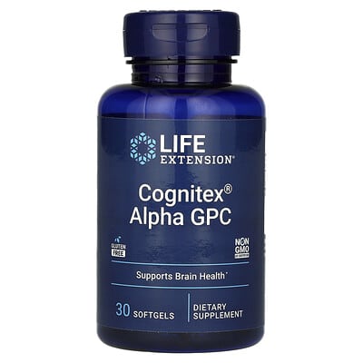 Cognitex® Alpha GPC, 30 мягких капсул
