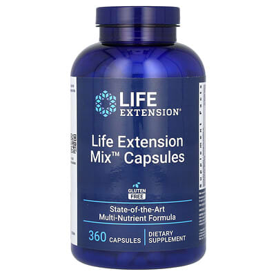 Смесь капсул Life Extension, 360 капсул
