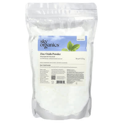 Оксид цинка в порошке, 16 oz (454 g)