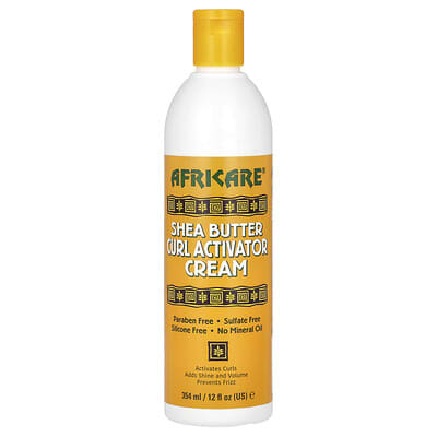 Africare®, Shea Butter Curl Activator Cream, 12 fl oz (354 ml)