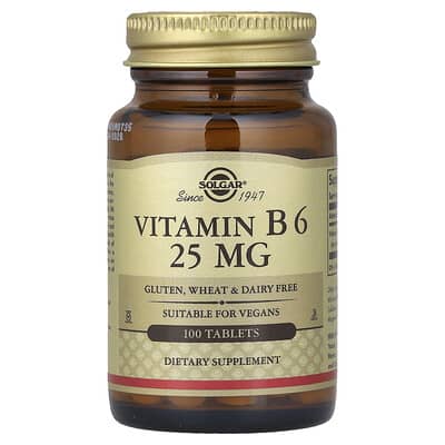 Витамин B6, 25 mg, 100 таблеток