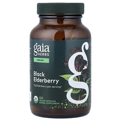 Black Elderberry , 120 Vegan Capsules