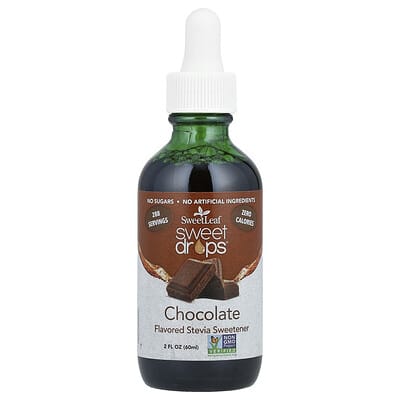 Sweet Drops™, шоколадный вкус, 2 fl oz (60 ml)