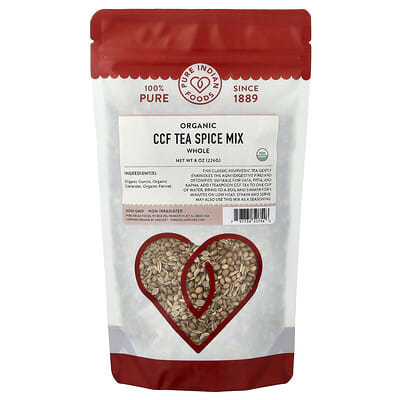 Чайный микс Pure Indian Foods Organic CCF Tea Spice Mix 8 oz (226 g)