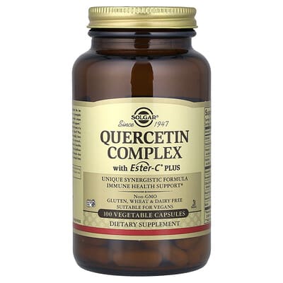Quercetin Complex с Ester-C®, 100 веганских капсул