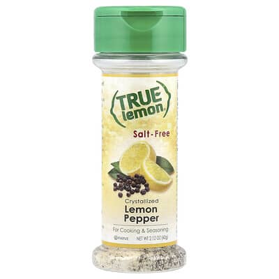 True Lemon®, Кристаллизованный лимонный перец, 2.12 oz (60 g)
