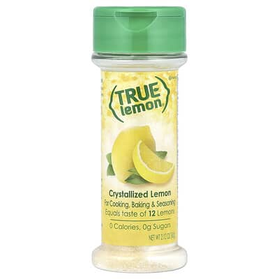 True Lemon®, Crystallized Lemon, 2.12 oz (60 g)