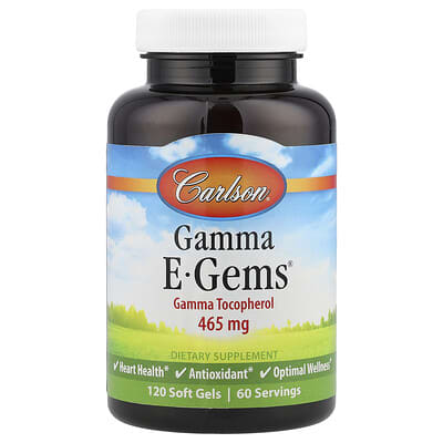 Gamma E-Gems®, 465 mg, 120 Soft Gels